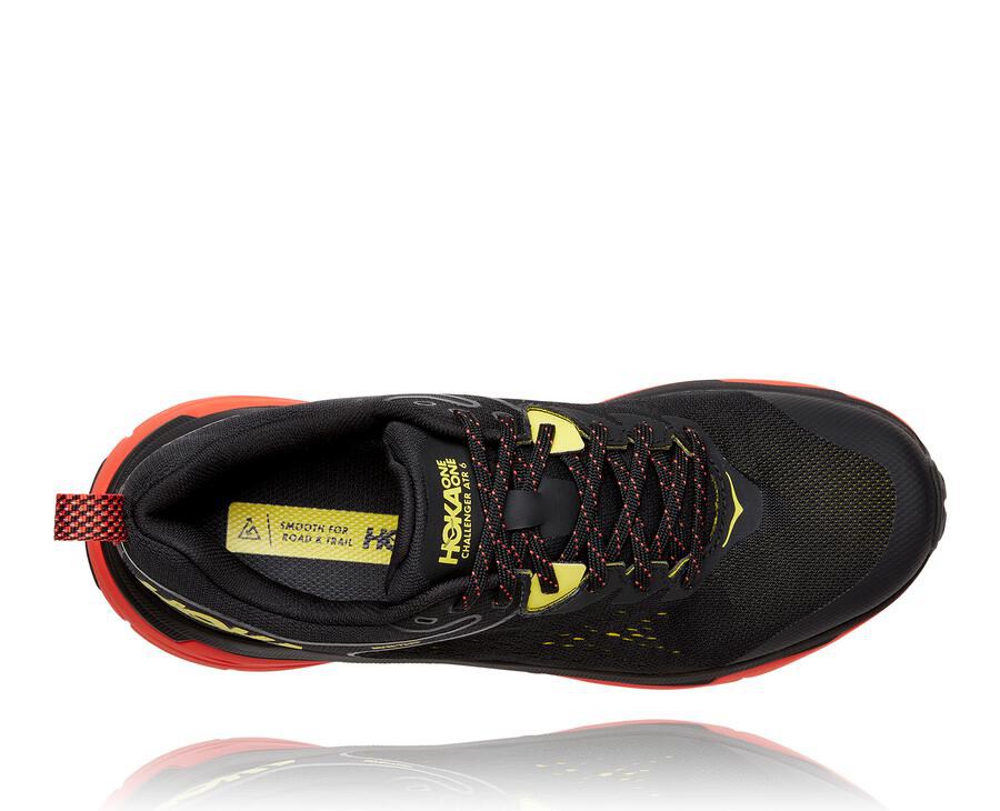 Tenis Trail Hoka One One Masculino Pretas/Vermelhas - Challenger Atr 6 Gore-Tex - 174-PMNKDY